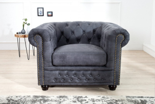 Kreslo CHESTERFIELD GREY