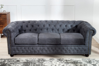 Sedačka CHESTERFIELD 3 GREY